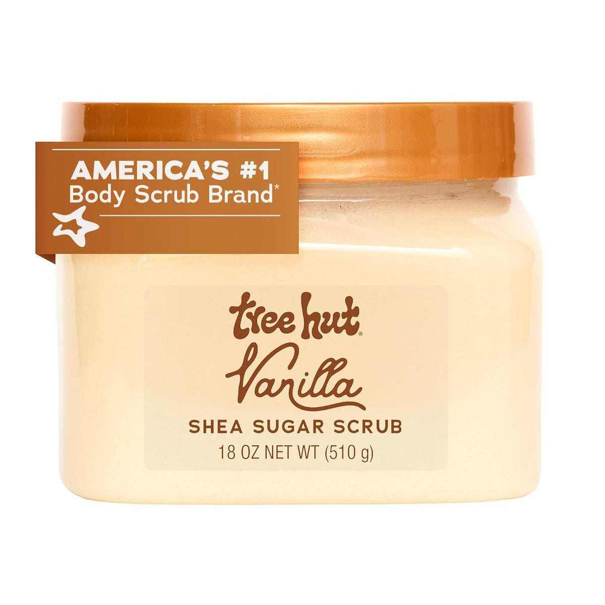 2 Pack Tree Hut Vanilla Shea Sugar Scrub 18 oz Exfoliating Body