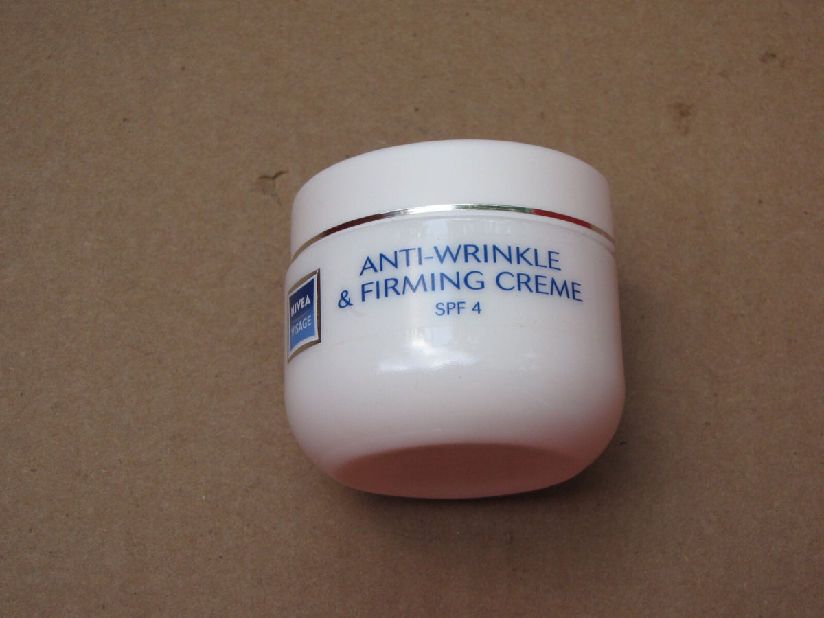 Vintage Nivea Visage Anti-Wrinkle & Firming Cream 1.7 Oz - Discontinued Rare