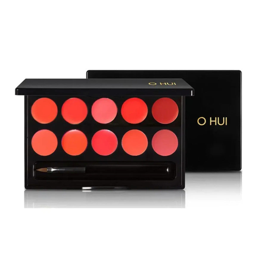 10 Shade Lip Color Palette - Long-Lasting Matte Lip Makeup