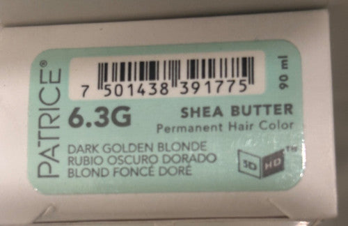 Permanent Hair Color - Dark Golden Brown, 3oz