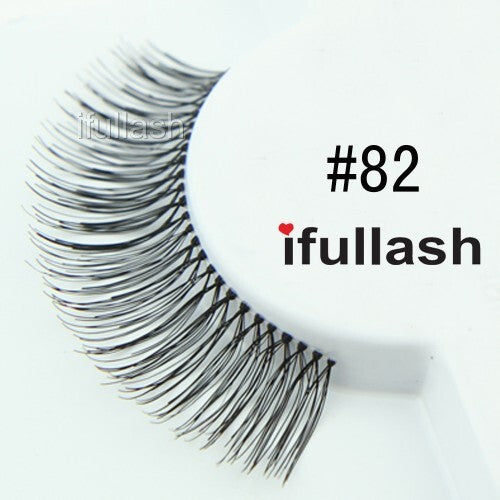 False Eyelashes 100% Human Hair Natural Look for Everyday Use - 6 & 12 Pairs