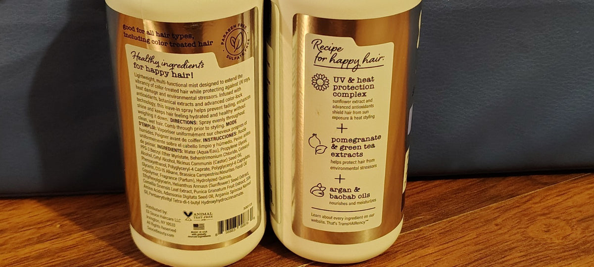 Sunflower Spritz Color Protecting Hair Spray - UV & Heat Protection, Adds Shine, 8 Fl Oz (Lot of 2)