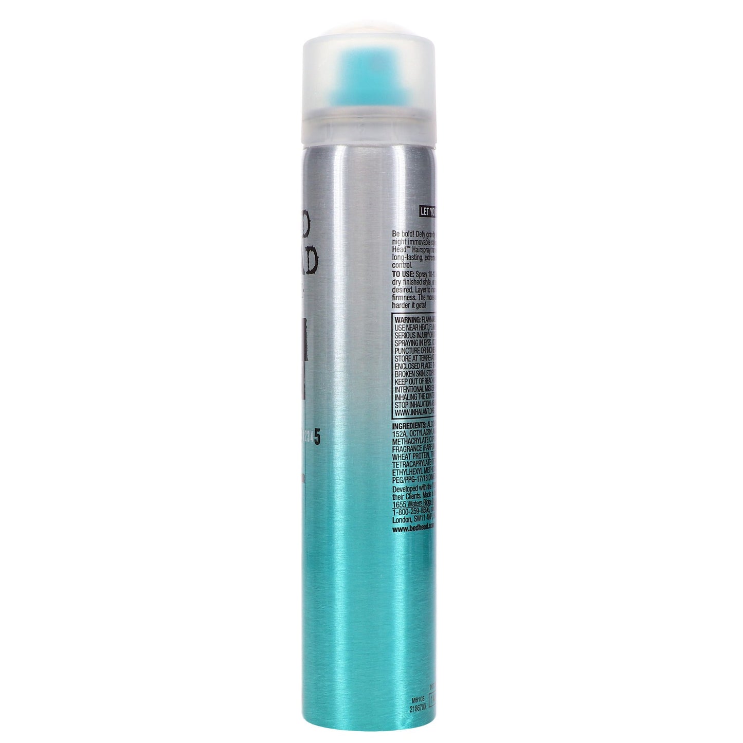 Hard Hold Hair Spray 3 oz for Stubborn Hair, Strong Style Fixative