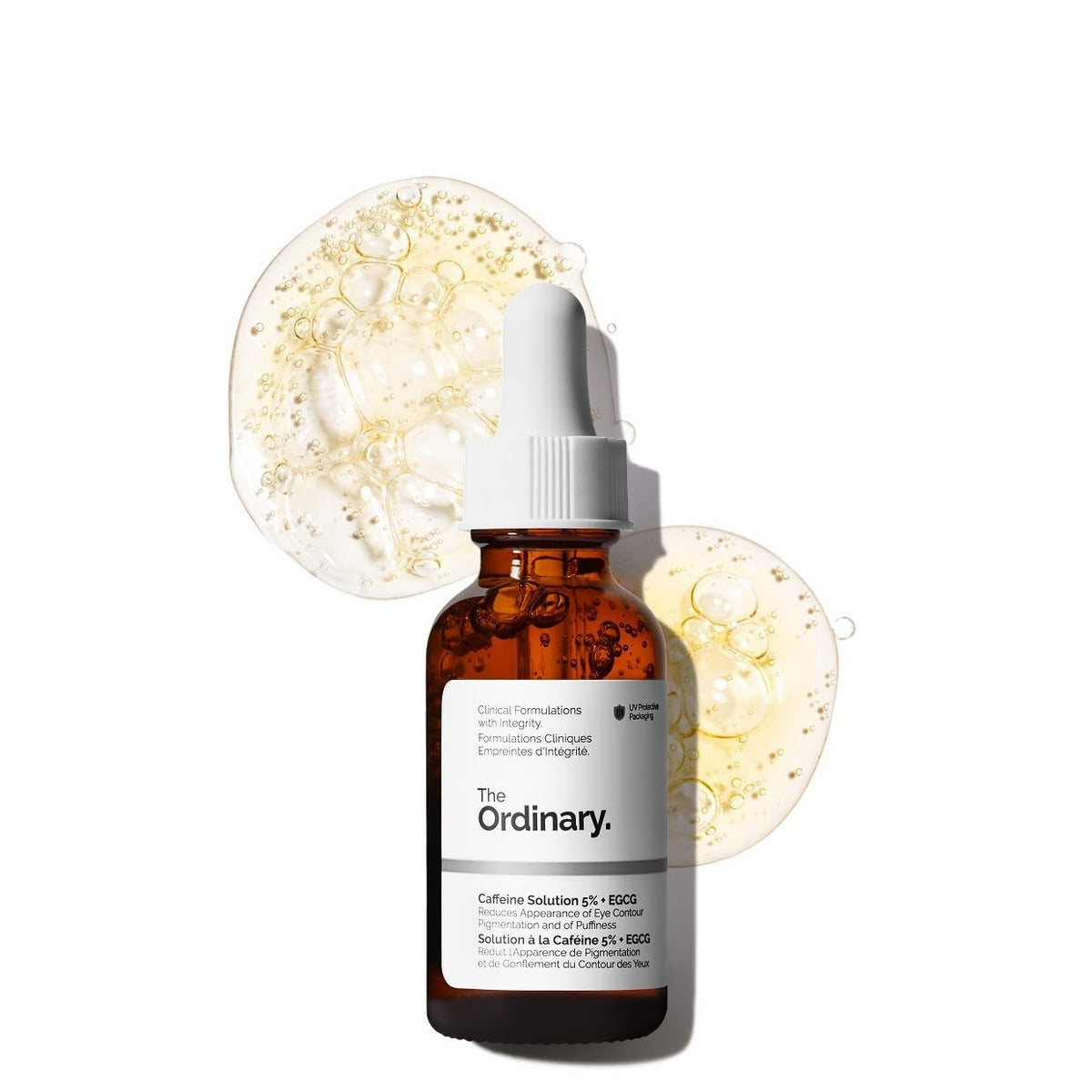 Eye Serum for Puffiness & Dark Circles - Caffeine & EGCG Solution