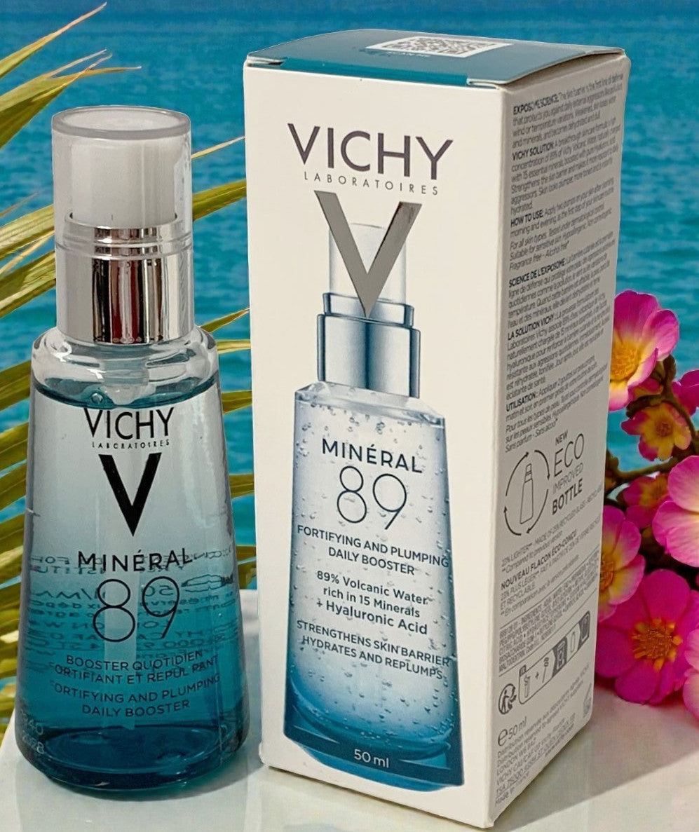 Vichy Mineral 89 Skin Fortifying Daily Booster with Hyaluronic Acid - 1.69oz