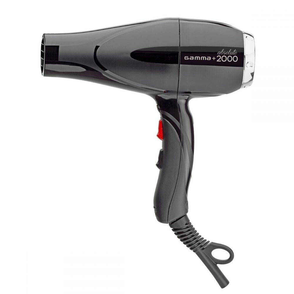 Professional 2000W Hair Dryer with Ionic Technology - Black