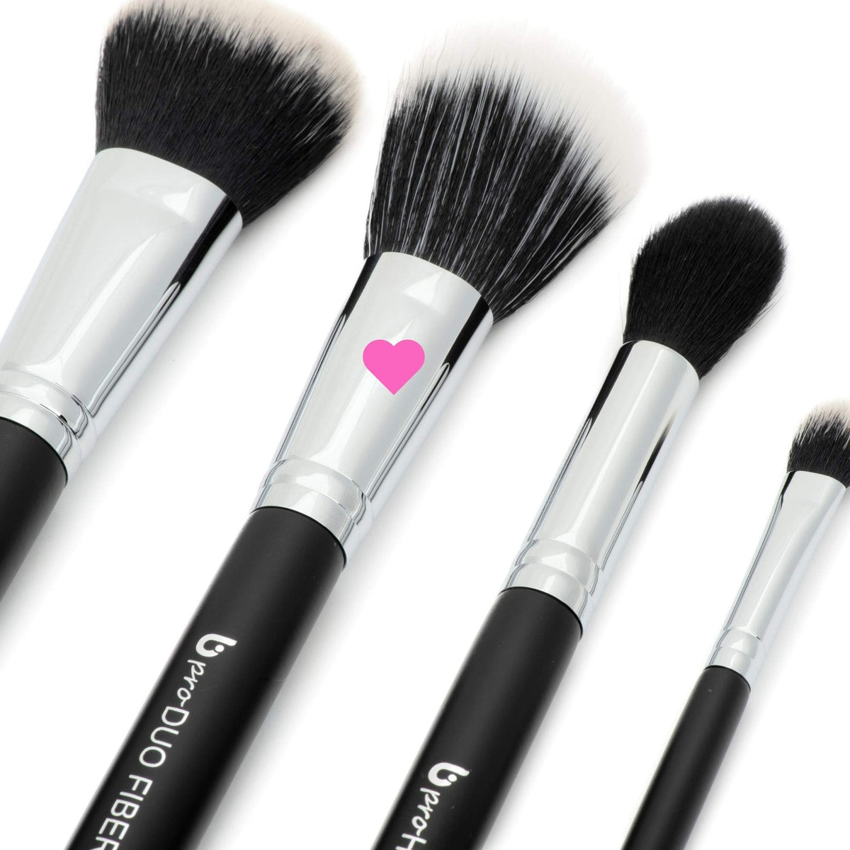 Domed Blush Bronzer Brush - Professional Duo Fiber Makeup Brush for Face
