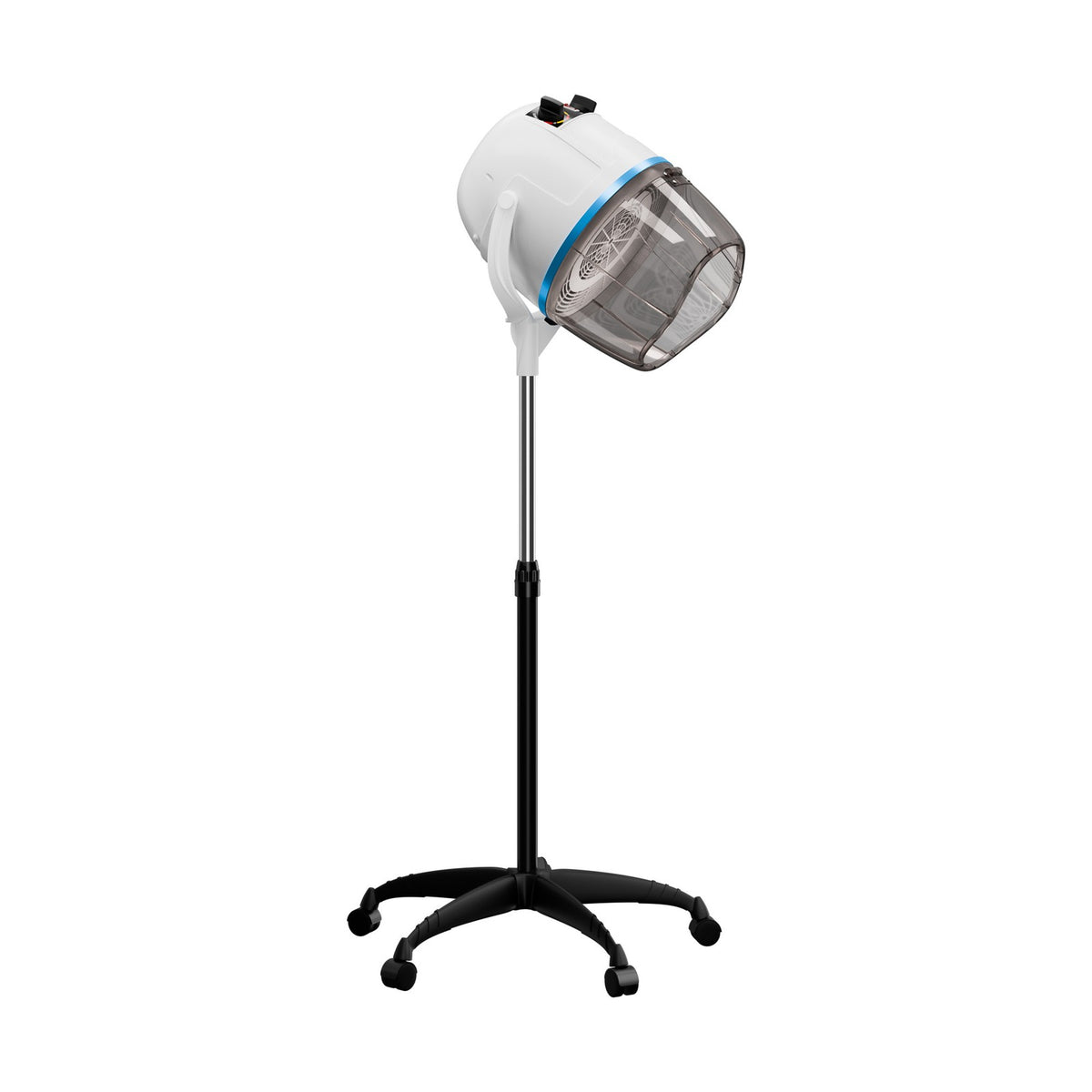White 1300W Hair Bonnet Dryer Hot Perm W/Swivel Casters Adjustable