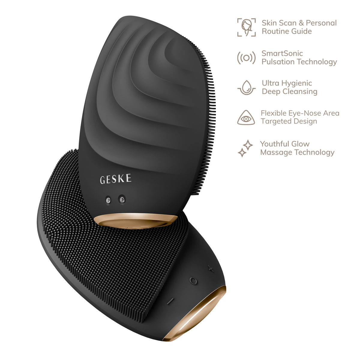 Sonic Facial Brush 5-in-1 for Deep Cleansing and Skin Care