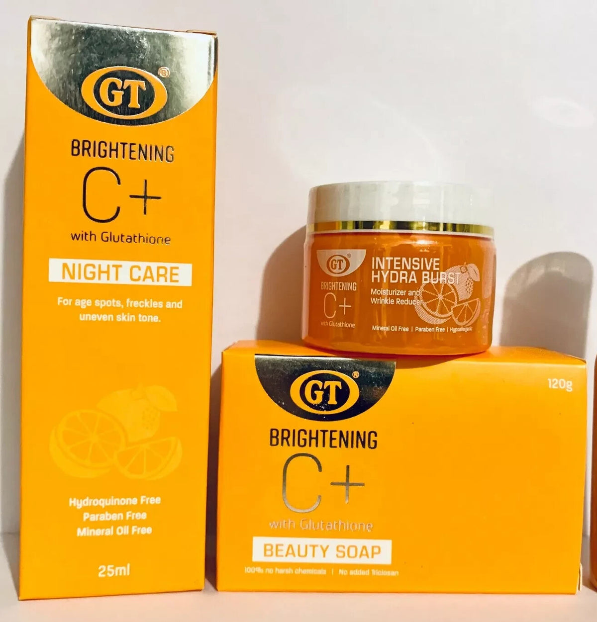 Brightening Face & Body Skin Care Set with Glutathione & Vitamin C