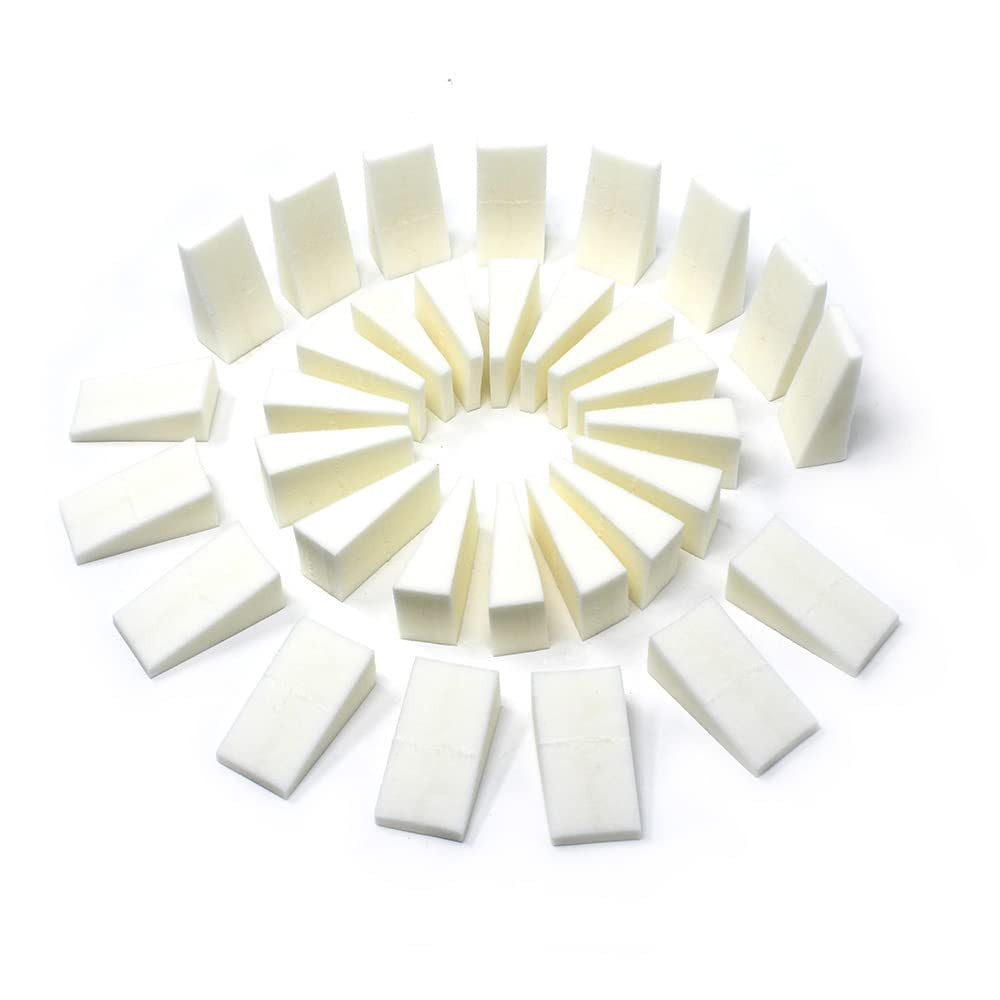 Makeup Sponges 192 Count - Cosmetic Wedges for Foundation Blending