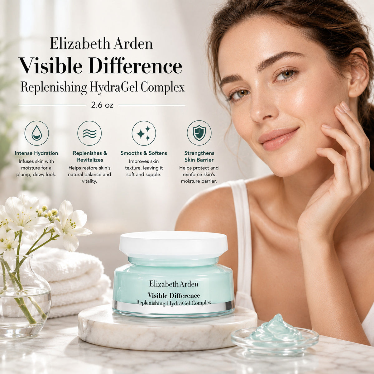 Elizabeth Arden Visible Difference Replenishing HydraGel Complex 2.6oz