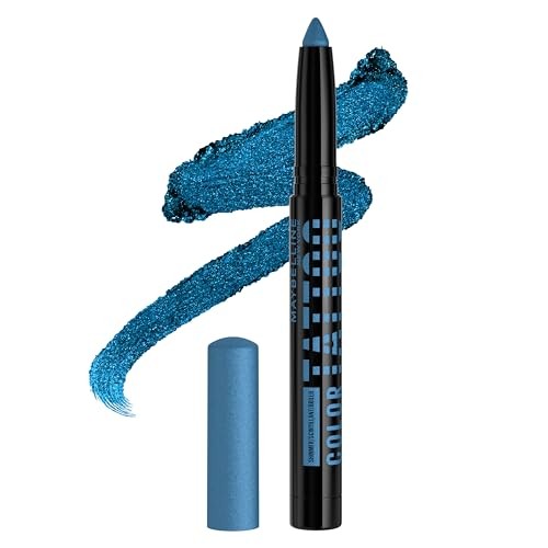 Longwear Eye Shadow Stick - Blue Shimmer, 24HR Color, All-In-One Makeup