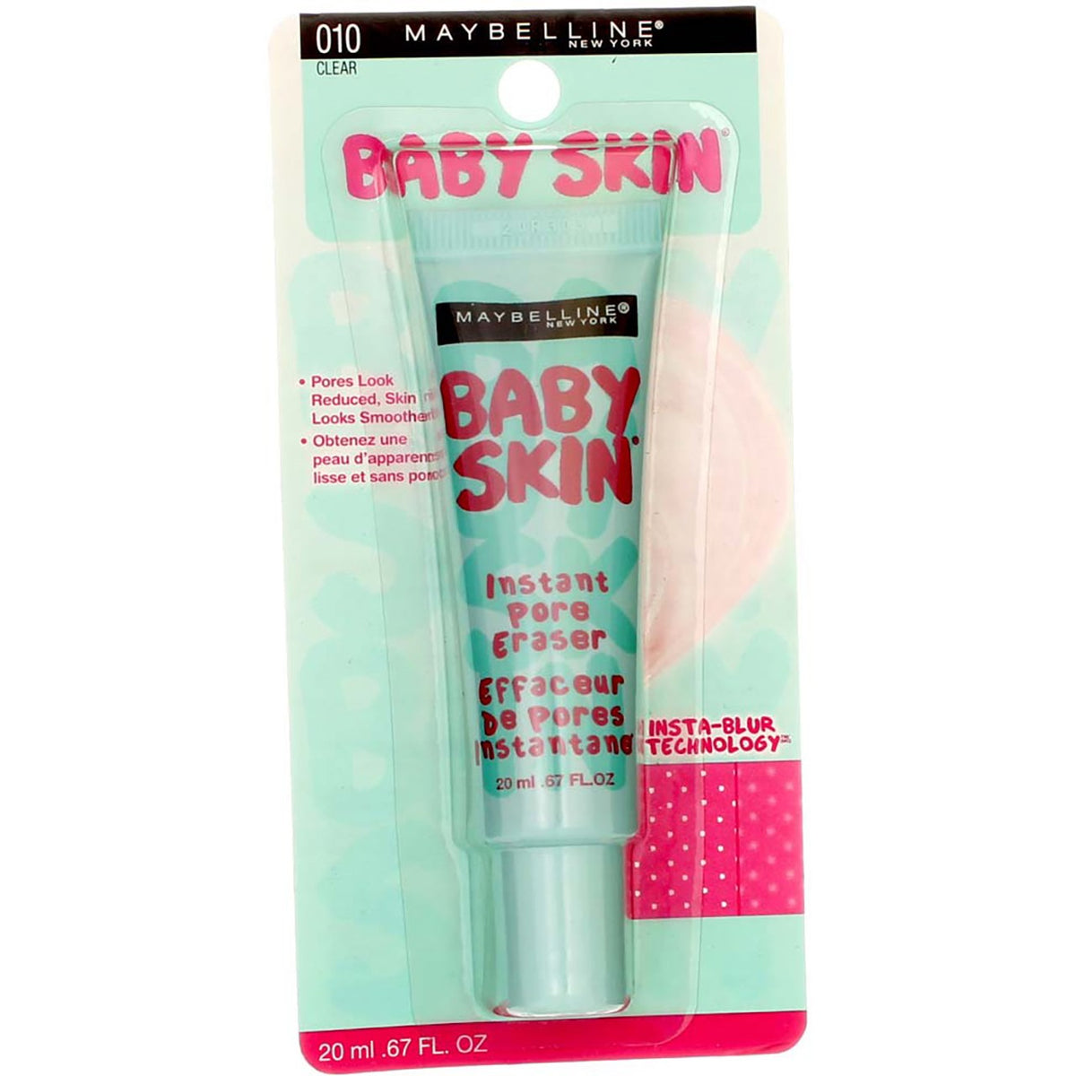 Maybelline Baby Skin Instant Pore Eraser Face Primer - Clear, 0.67 fl oz, Pack of 5