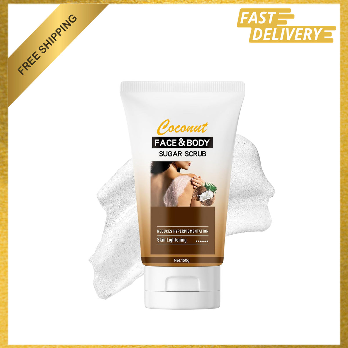 KP Bump Eraser Face and Body Scrub Exfoliating Enzyme Moisturizer for