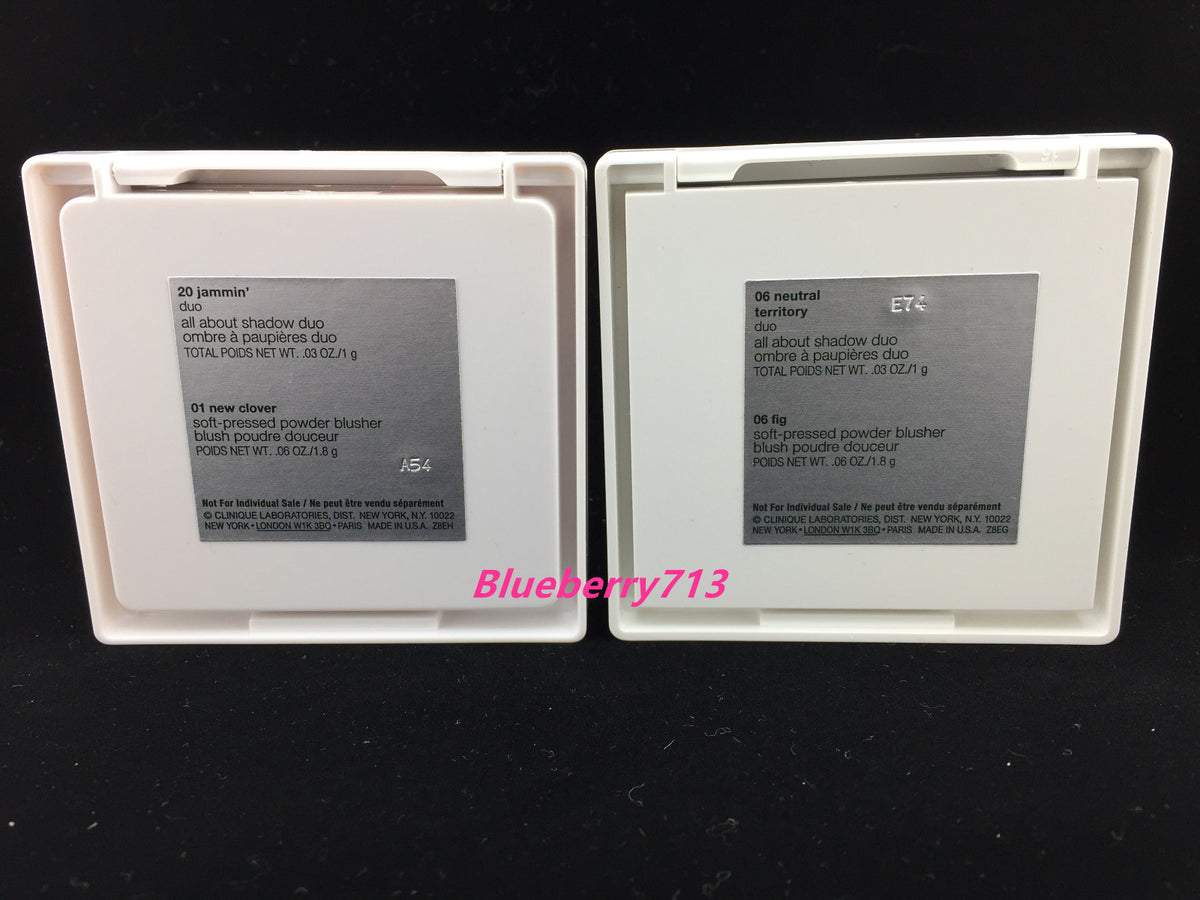 Clinique All About Shadow Duo 2-Piece Set | Neutral & Blusher Shades