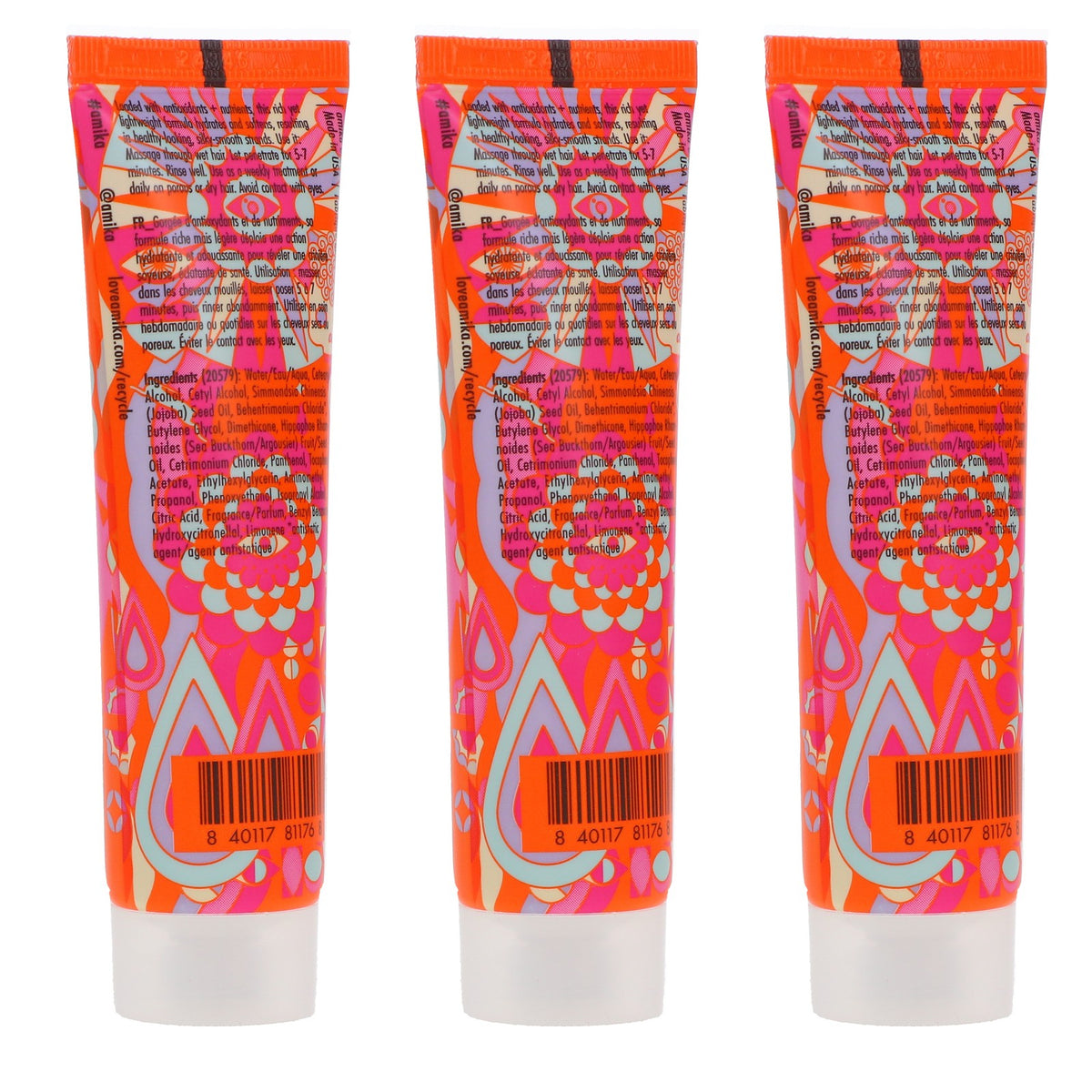 Hair Mask Set - Nourishing Deep Conditioner for Dry Damaged Hair 3 Pack