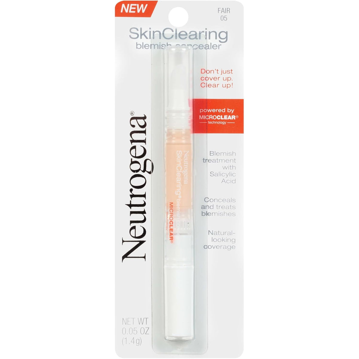 Face Concealer for Acne-Prone Skin with Salicylic Acid - Buff 09, 0.05 oz