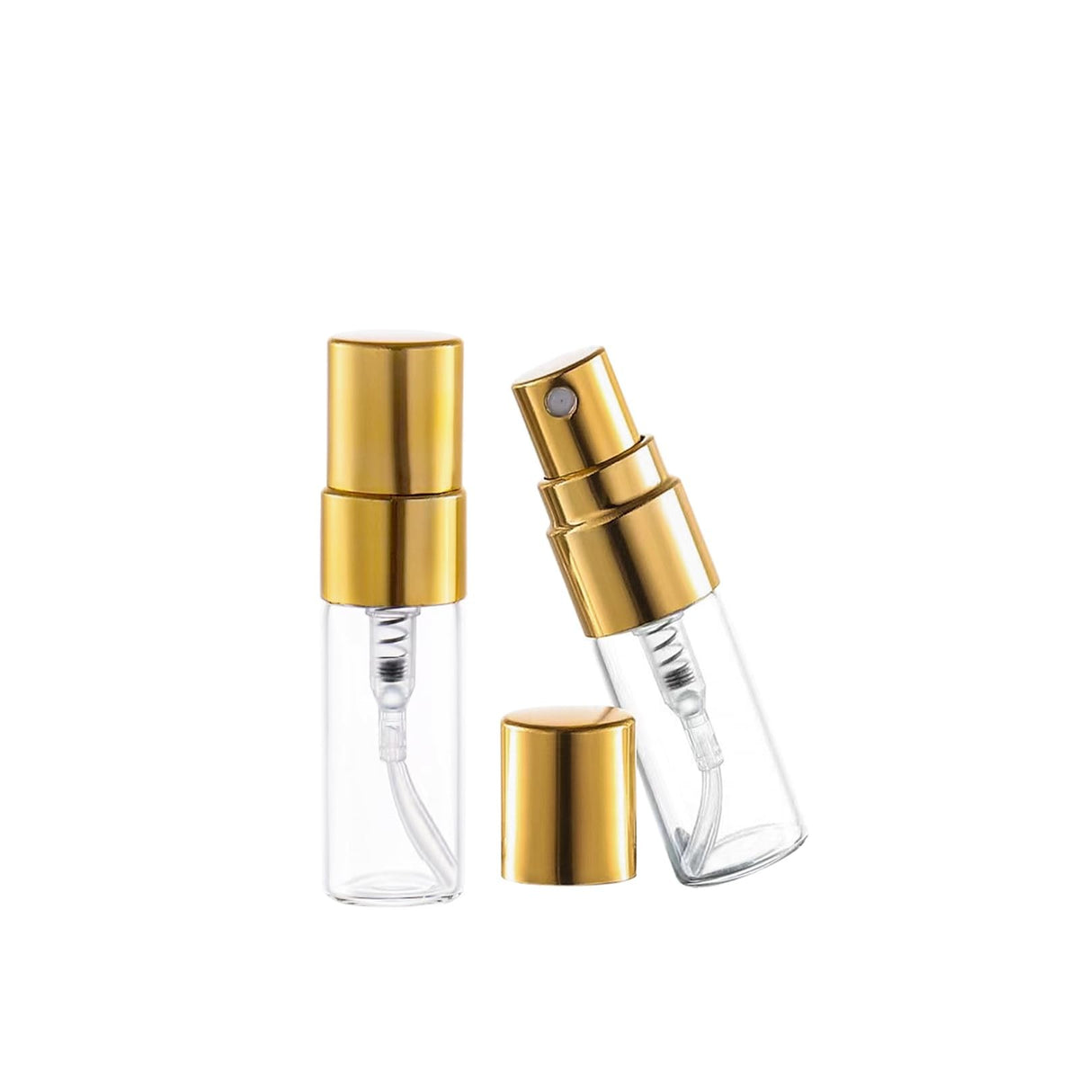 3ml Clear Glass Mini Spray Bottle Set – Refillable Empty Sample Bottles