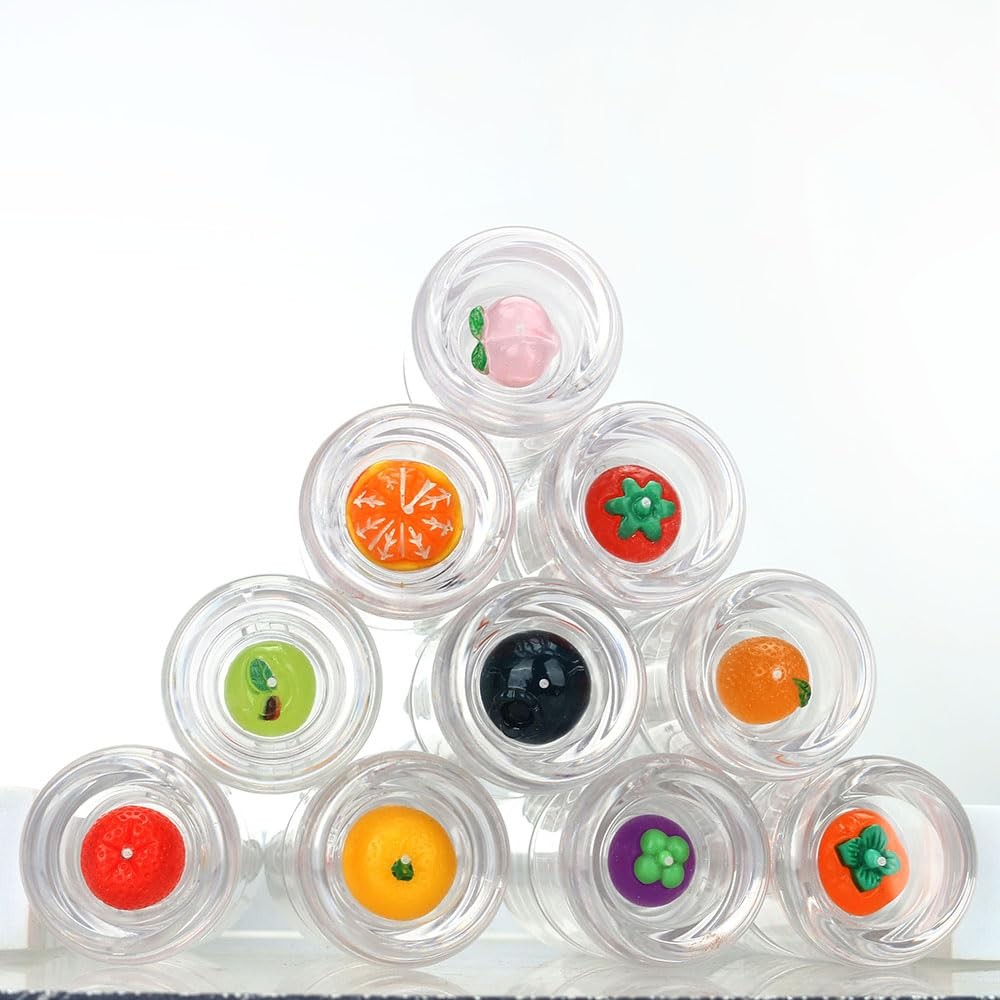 Clear Lip Gloss Tubes 3.5ml - 10 Pack Refillable Cosmetic Containers