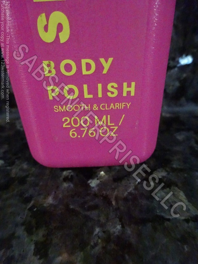 5 Orchid SMOOTHING Smooth & Clarify Body Polish Rinse Off 6.76 oz. NEW