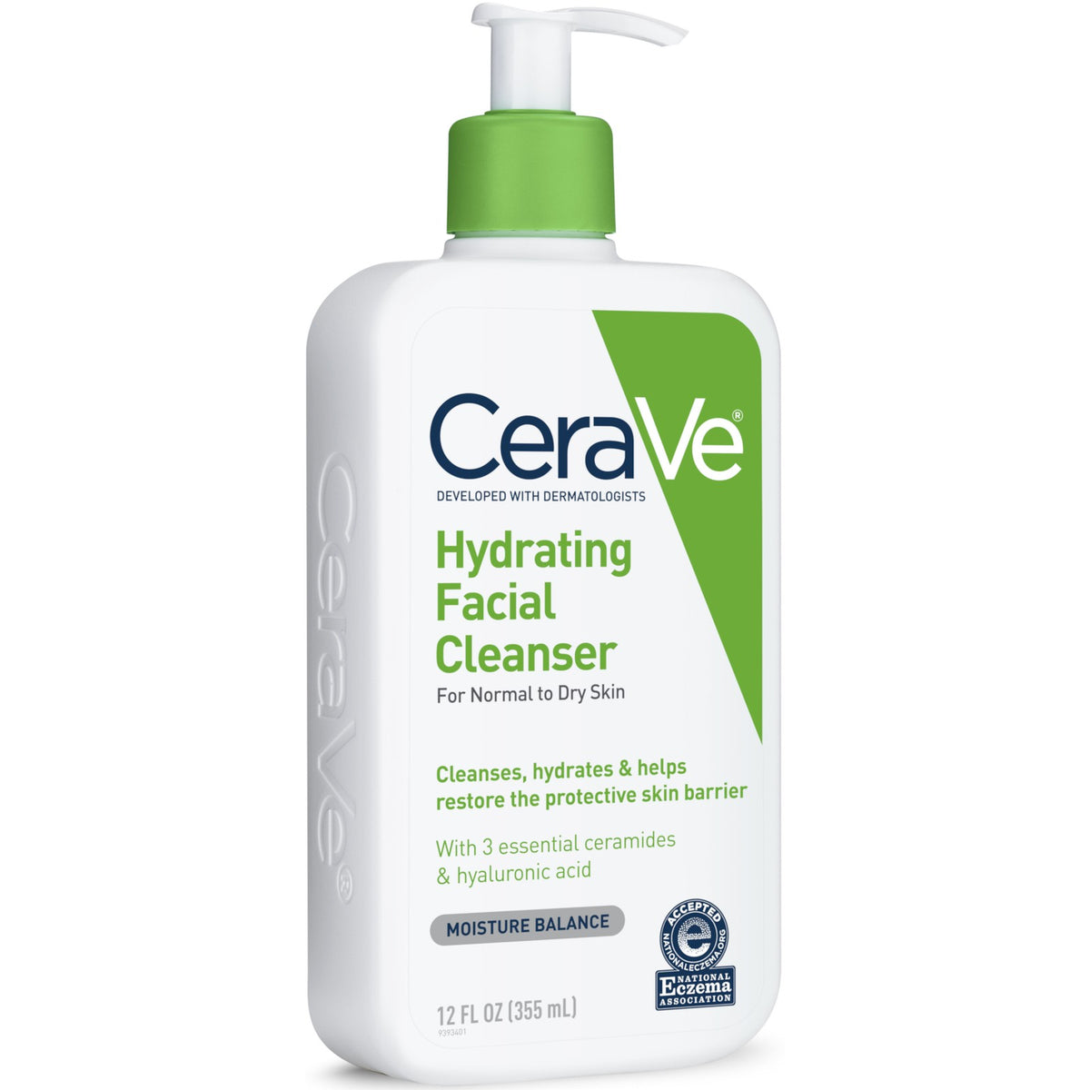 Hydrating Facial Cleanser - 5 Pack, Gentle Skin Barrier Support, 12oz