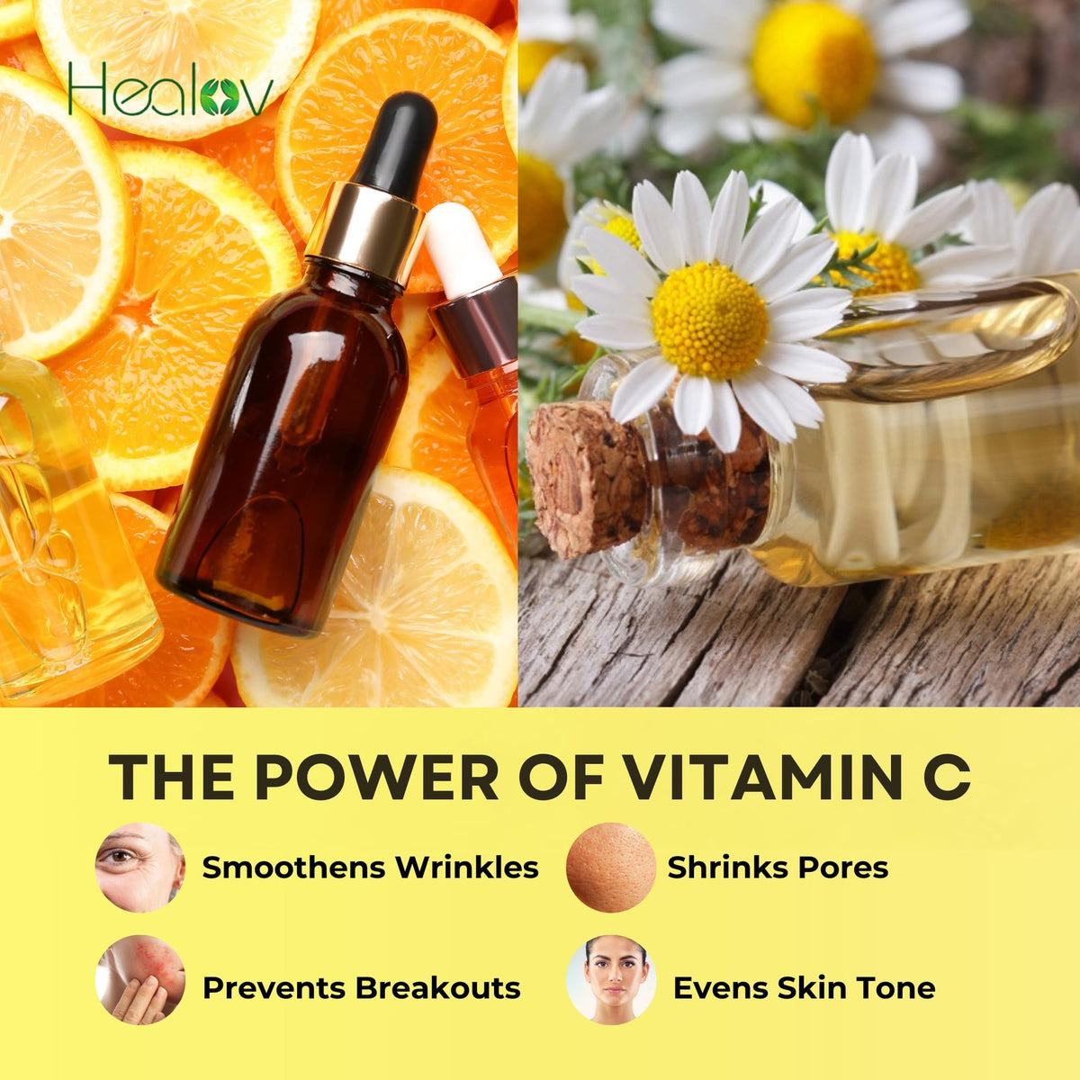 Vitamin C Skincare Set with Cleanser, Serum, Body Scrub & Lotion – Anti-Aging & Brightening