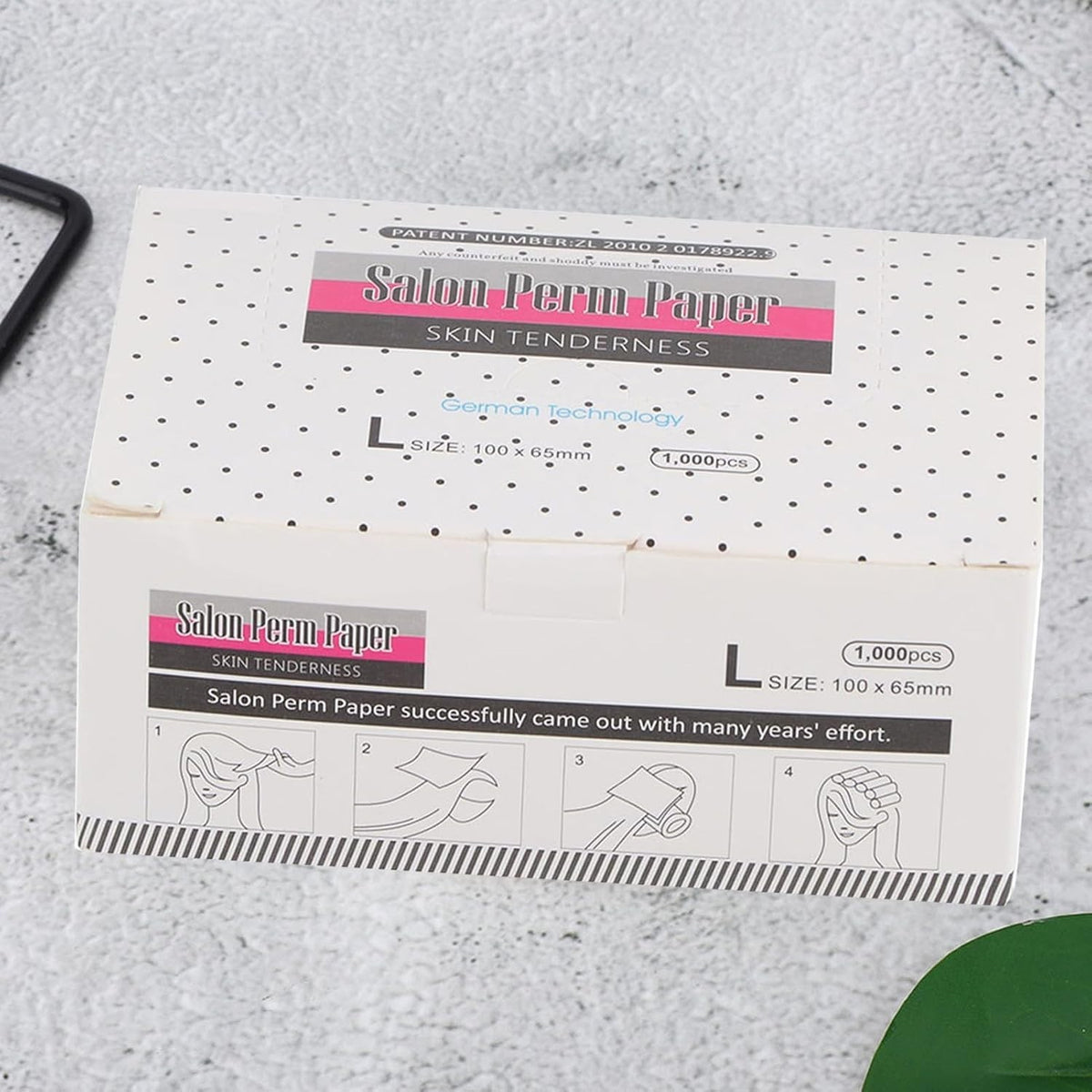 Disposable Perm Papers Heat Protect for DIY Hair Styling 1000 Sheets