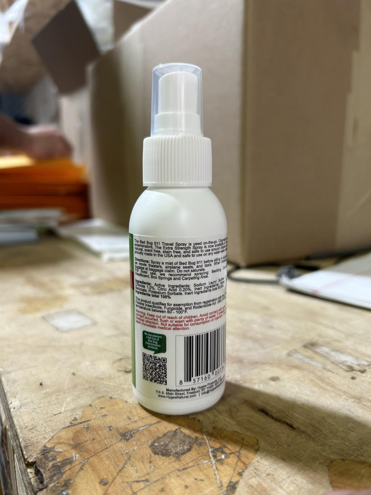Natural Bed Bug Spray - Extra Strength, Odorless, Child & Pet Safe, 3 fl oz (Pack of 3)