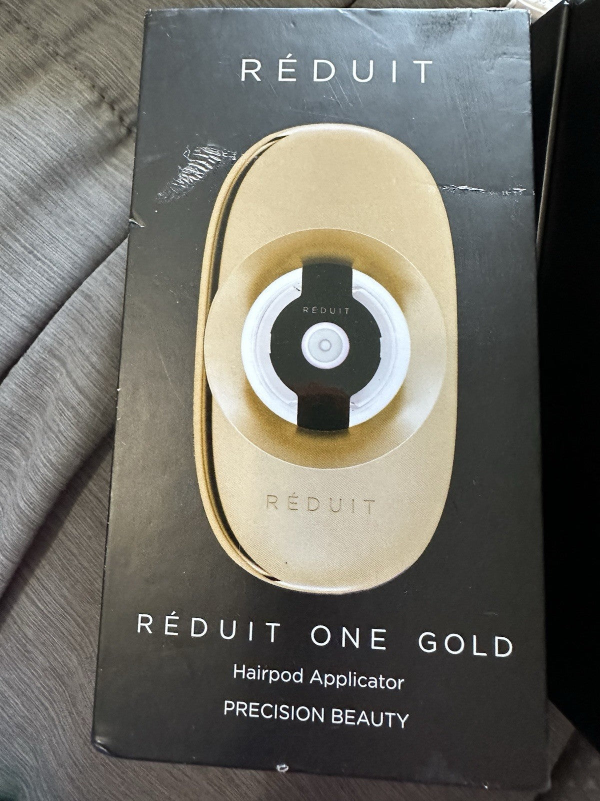 Reduit One Gold Hairpod Applicator Waterproof Precision Beauty Device