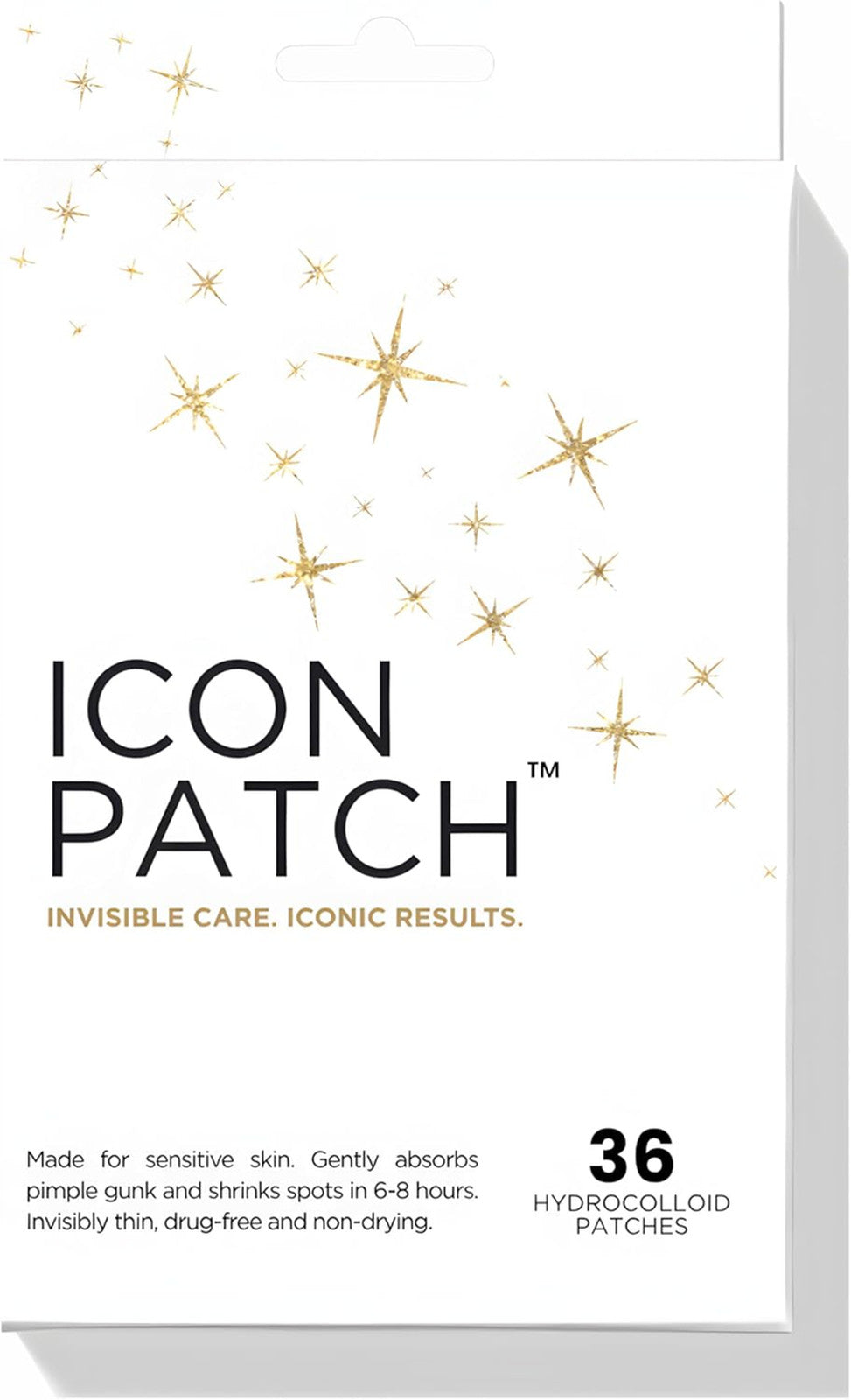 Hydrocolloid Acne Pimple Patches for Face & Skin - 36 Discreet Blemish Stickers