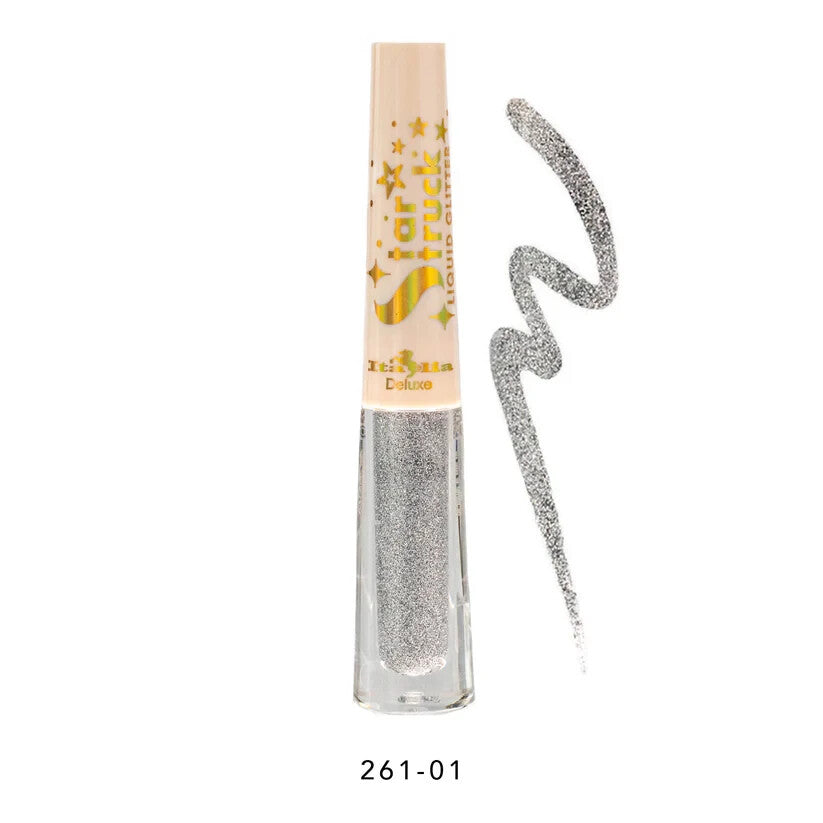 6 Pack Liquid Glitter Eyeliner Set - Star Struck Classic & Dazzling Colors