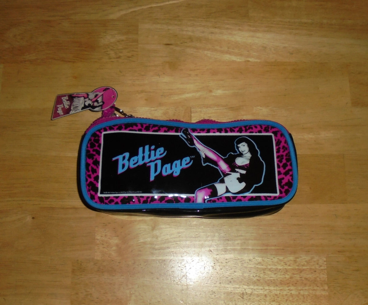 Zippered Cosmetic & Toiletry Bag with Mirror - Travel Makeup Pouch