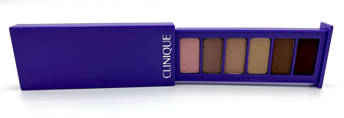 Clinique All About Shadow 6 Shade Eyeshadow Palette - Strawberry Sunset Mink Day