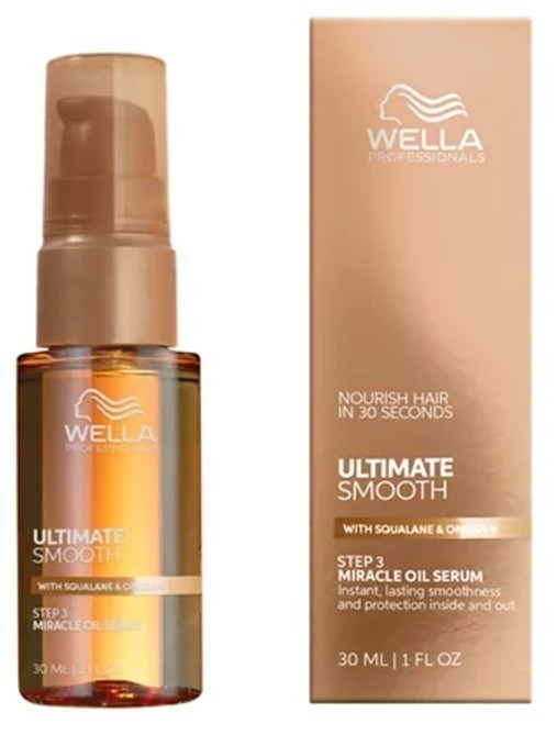 Hair Serum with Frizz Control & Heat Protection - Smoothing Oil for Dry & Frizzy Hair