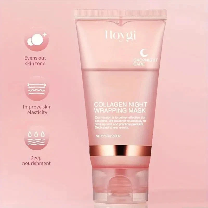 Collagen Night Wrapping Mask - Hydrating Peel Off (2 Pack)