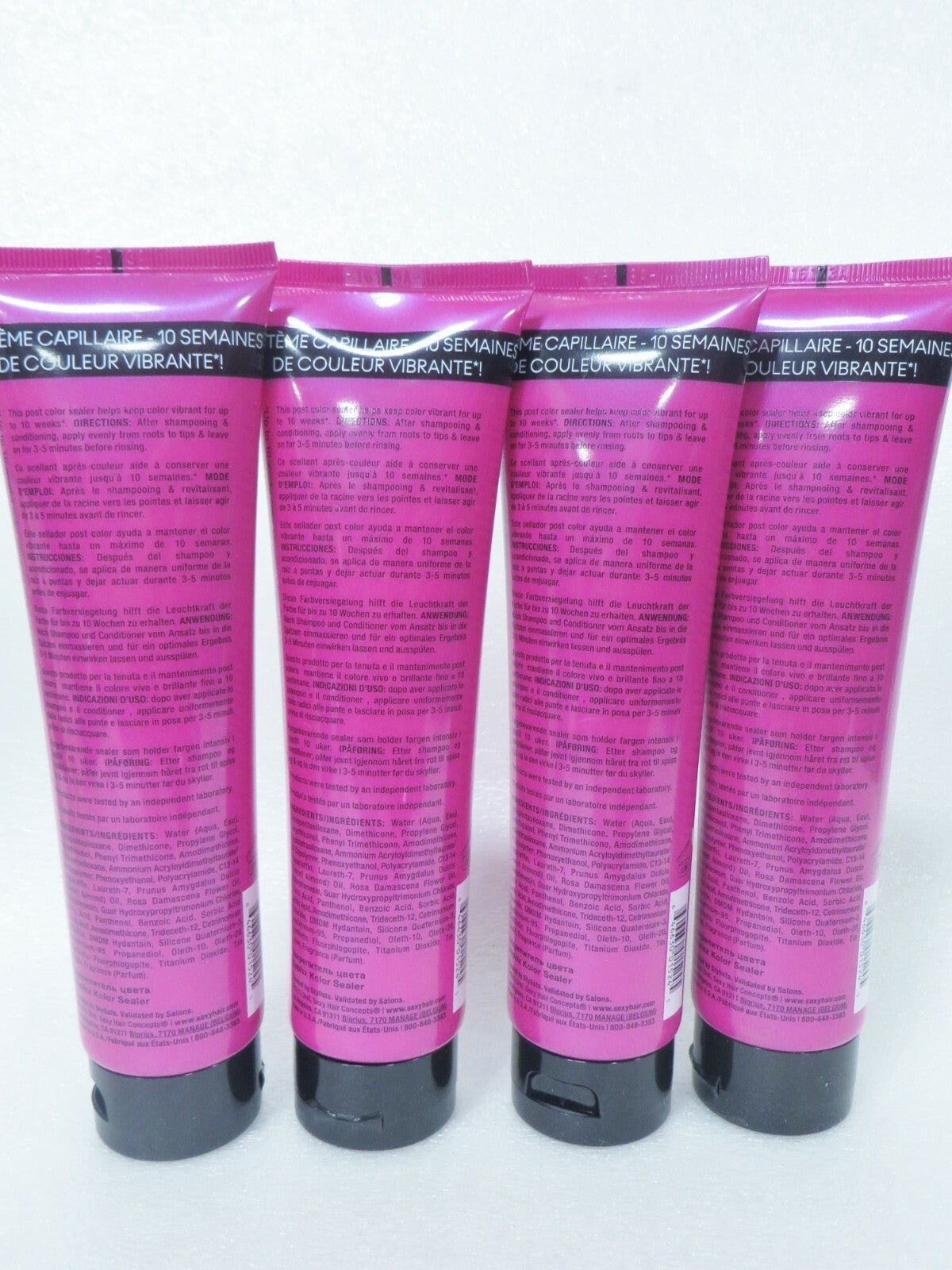 Vibrant Sexy Hair Color Guard Sealant - Sulfate-Free Post-Color Hair Sealer 5.1 oz (4 Pack)