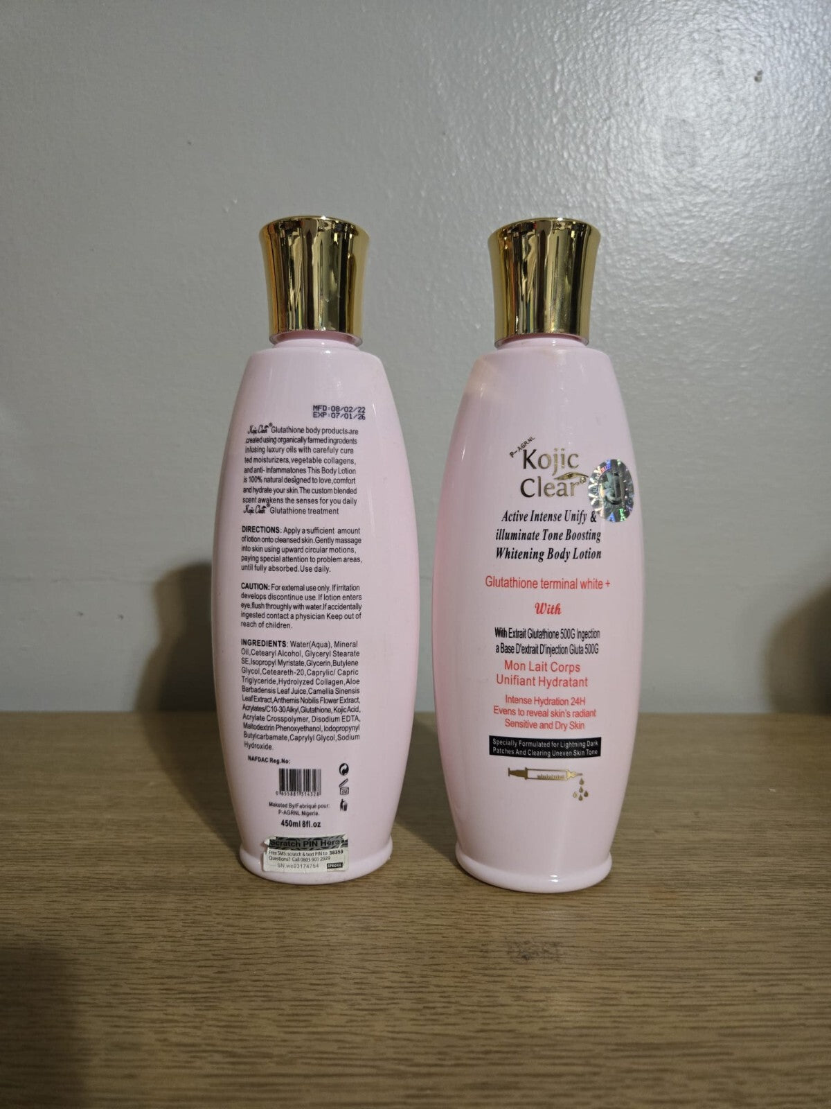 Kojic Glutathione Brightening Lotion for Skin Tone & Illuminate Skin