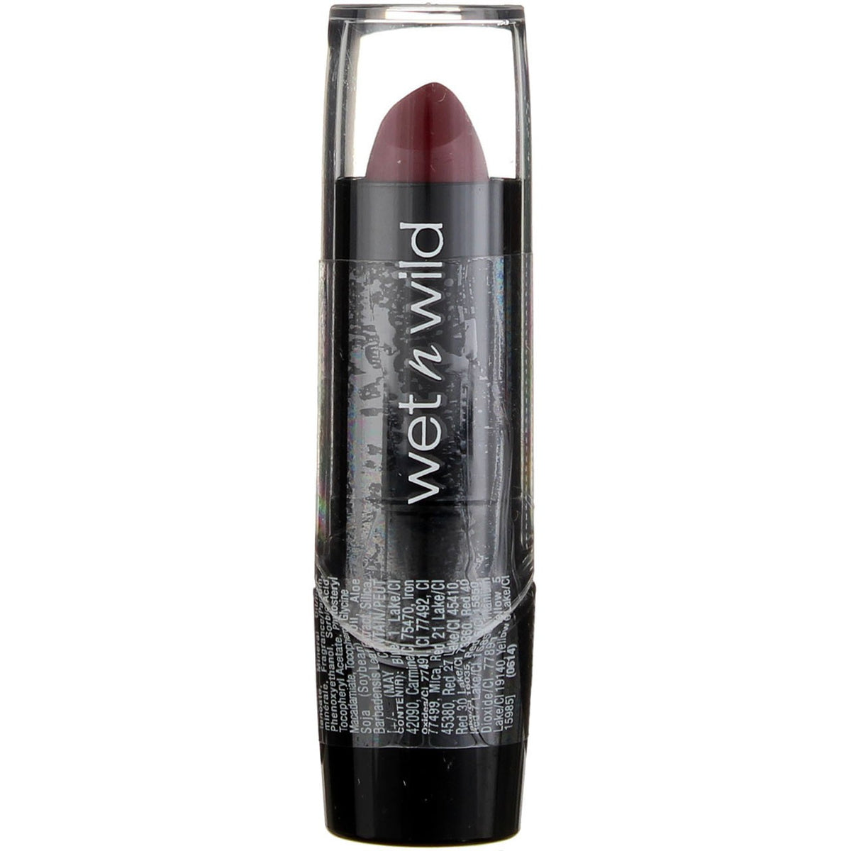 5 Pack Wet n Wild Silk Finish Lipstick - Dark Wine, Hydrating Lip Color
