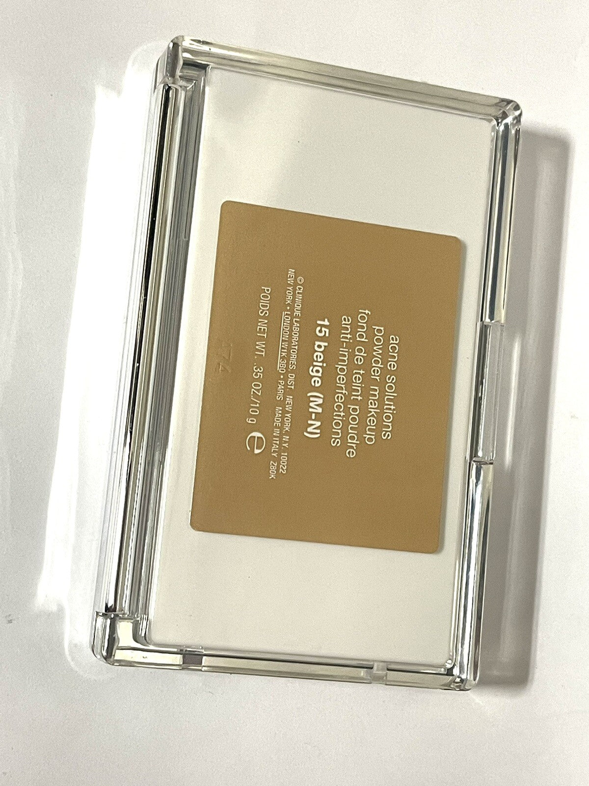 Powder Makeup Foundation for Oily Skin 15 Beige - Shine Control