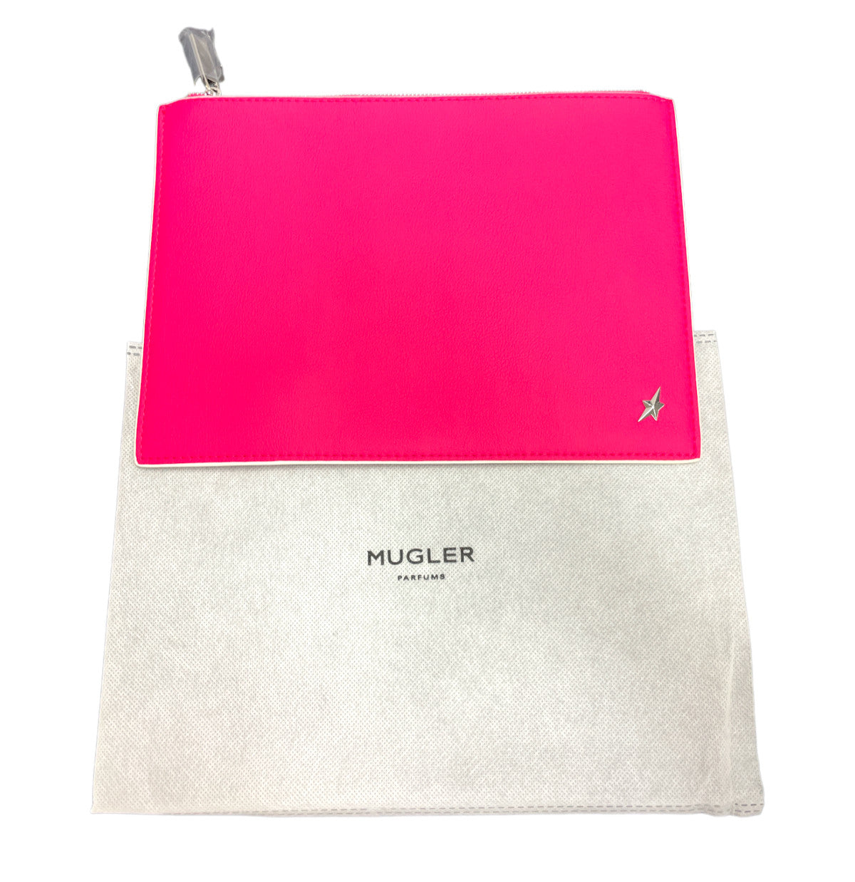 Pink Cosmetic Makeup Pouch - Thierry Mugler Angel Nova 10x7 Inch NEW