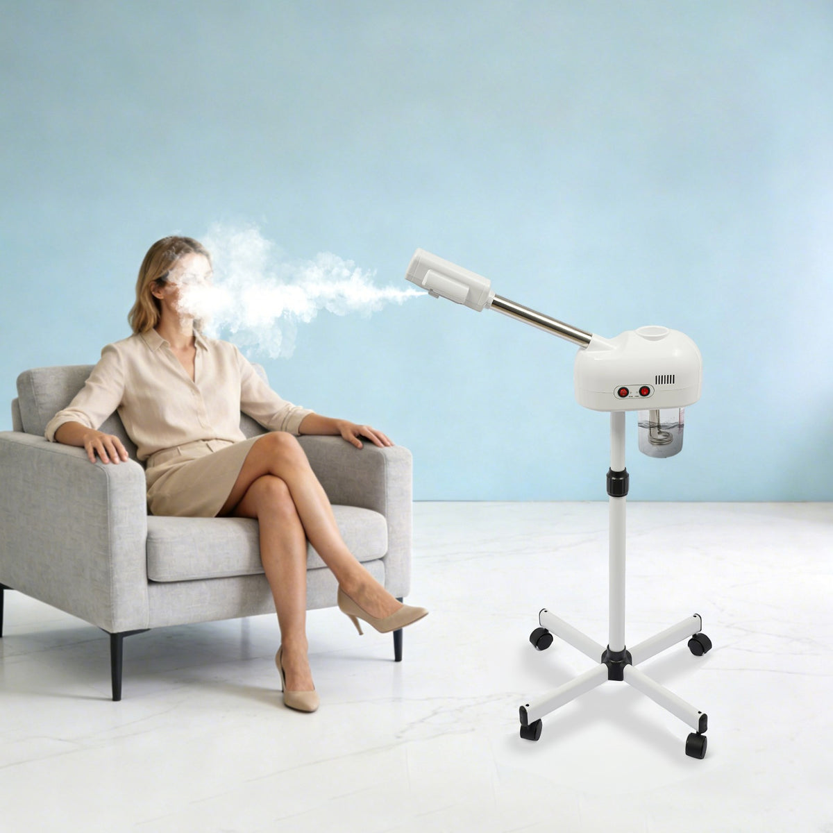 Pro Facial Steamer-Ozone Therapy Face Steam Machine For Beauty Salon