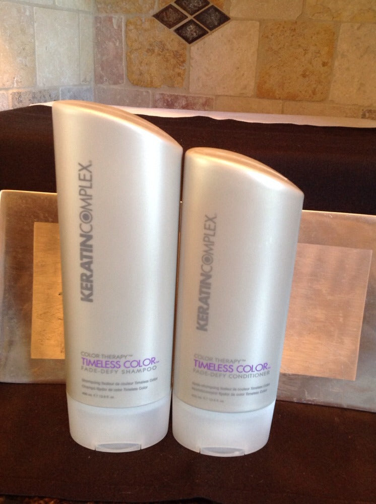 Keratin Complex Timeless Color Shampoo & Conditioner Duo 13.5oz for Hair Color Protection