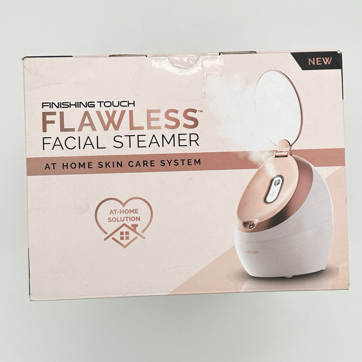 Facial Steamer Skin Care System with Dual-Side Mirror - Flawless Face Spa