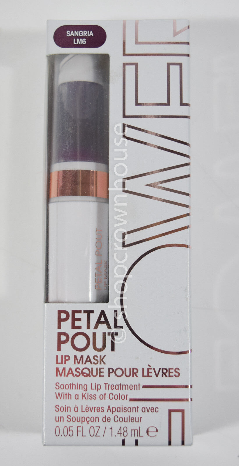 Lip Mask Soothing Treatment - Flower Beauty Petal Pout LM6 Sangria 0.05 fl oz