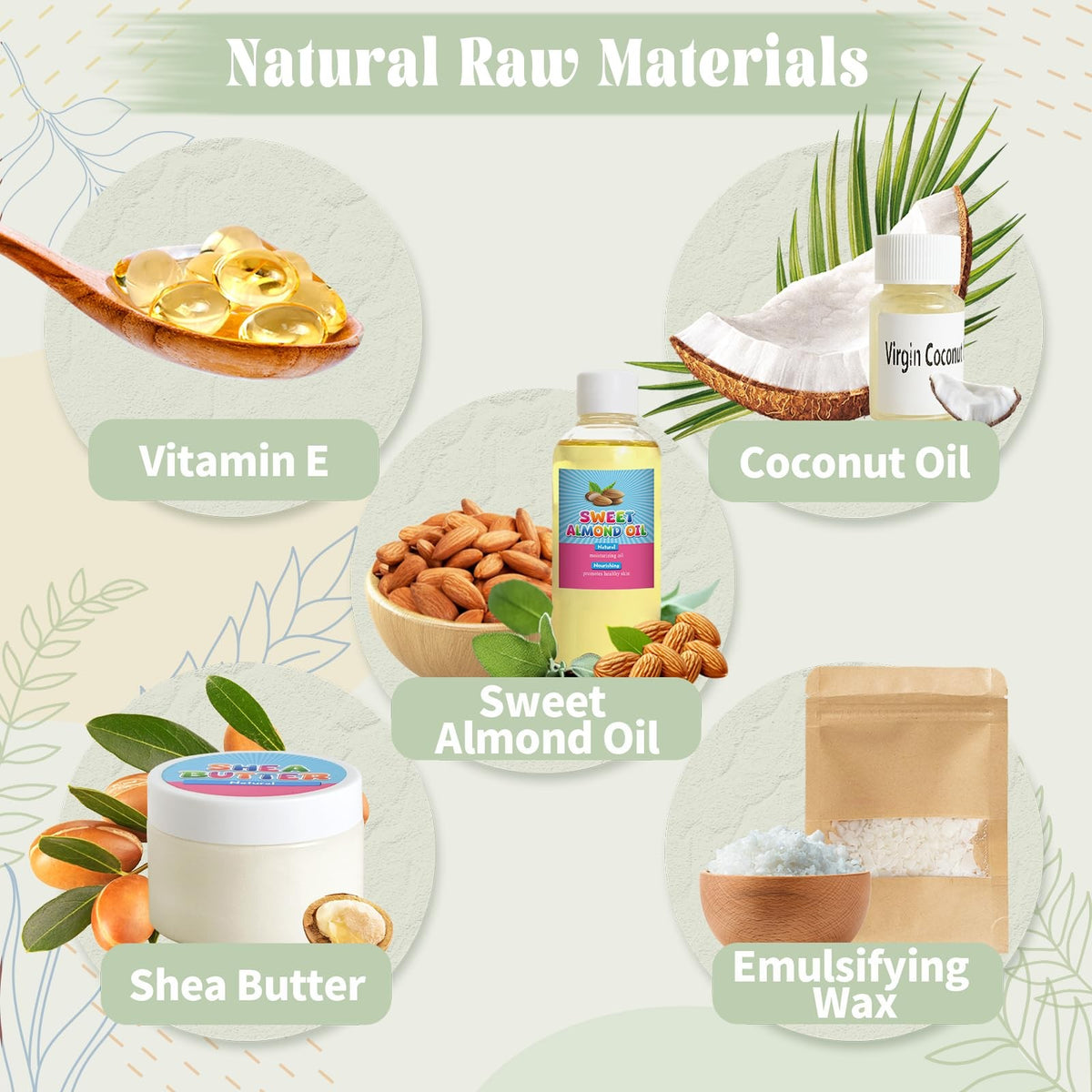 DIY Shea Body Butter Making Kit with Coconut Oil & Essential Oils