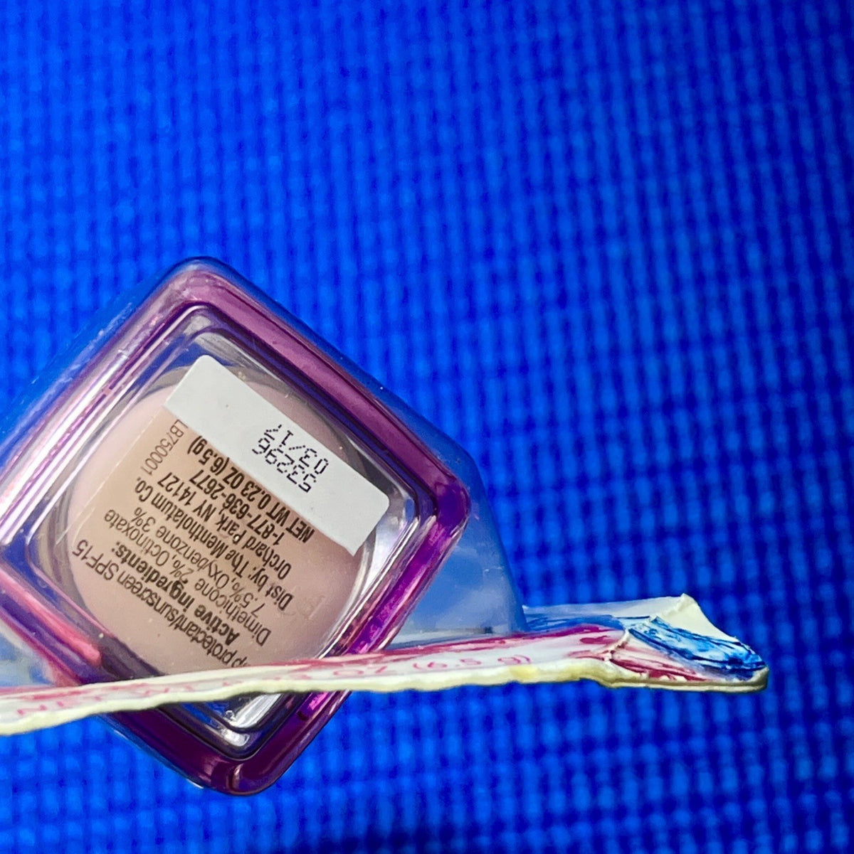 Softlips Cube 5-in-1 Lip Care Pomegranate Blueberry Discontinued Collectible