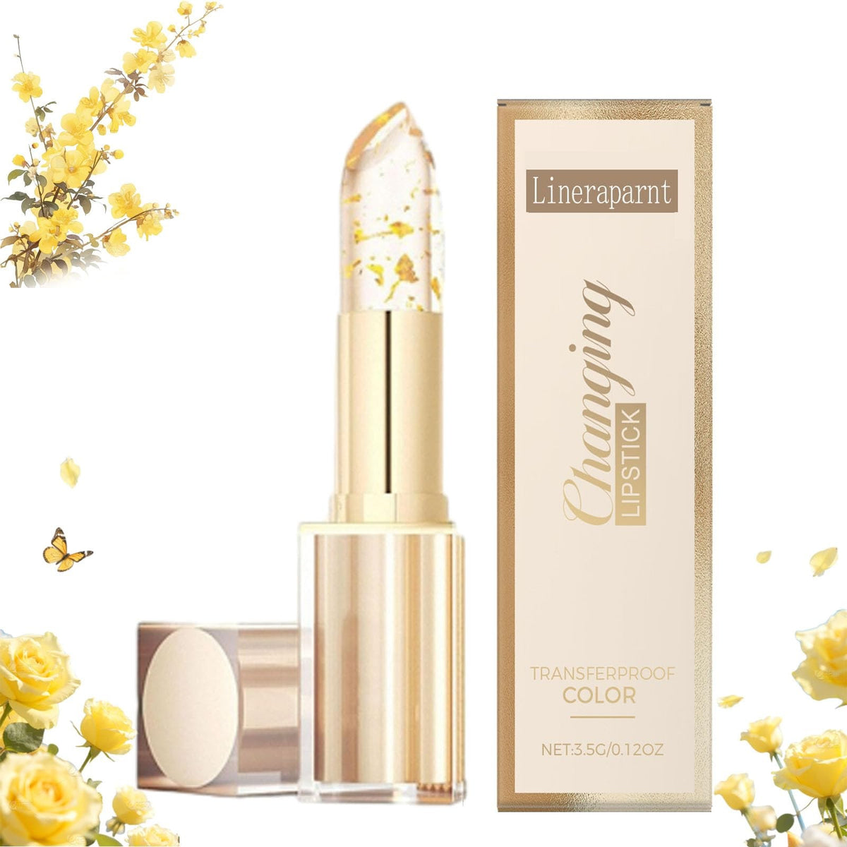 Color Changing Lipstick with Transfer Proof & Hydrating Formula - 1 Fl Oz