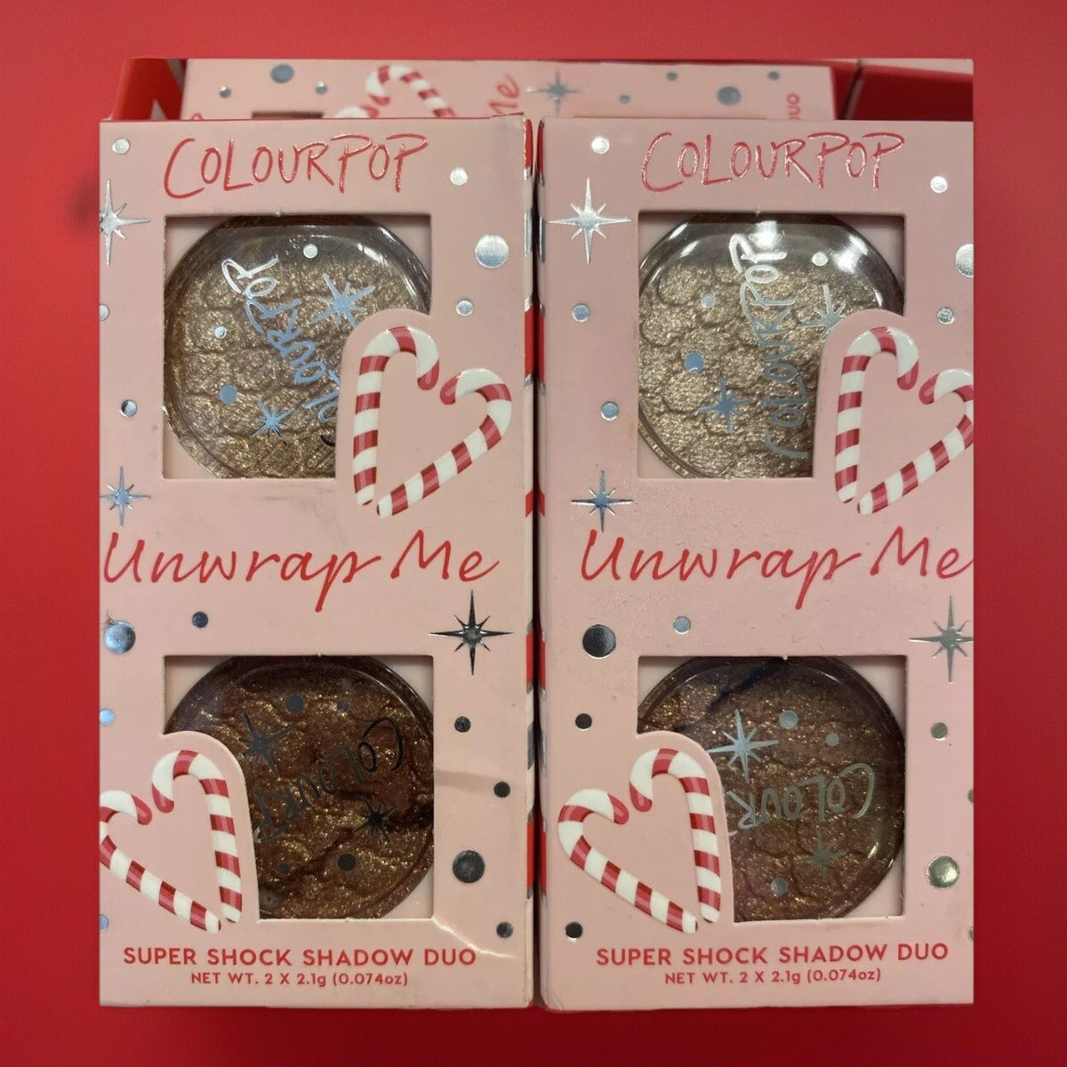 ColourPop Shine Bright Eyeshadow Duo - 2 Colors, 2.1g Each, Gift Set