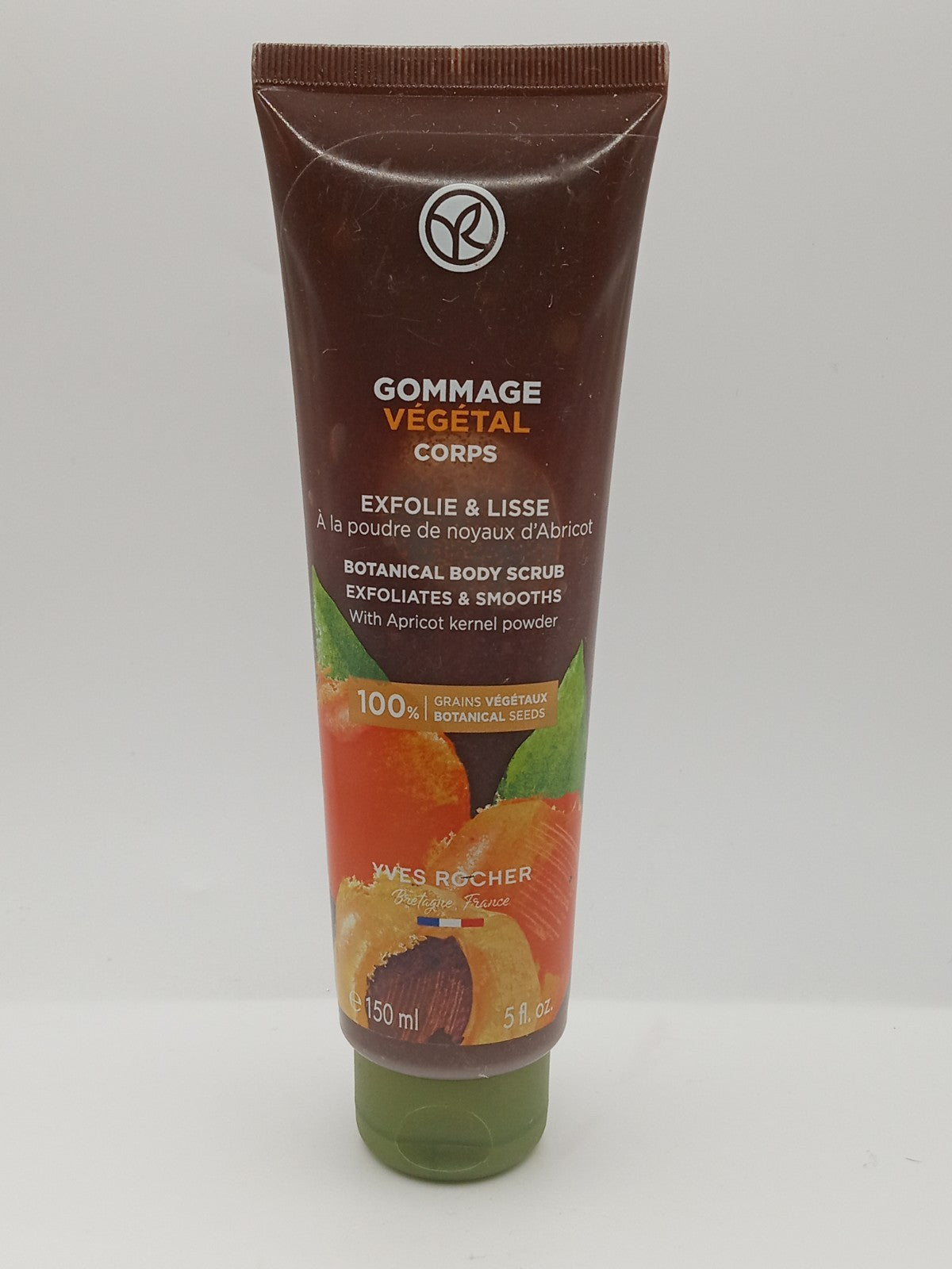 YVES ROCHER Gommage Scrub Apricot Botanical Body 5 Fl OZ